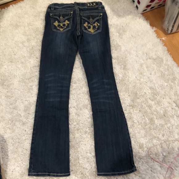 L.A idol boot cut jeans size 5 (jn1) - Picture 3 of 10